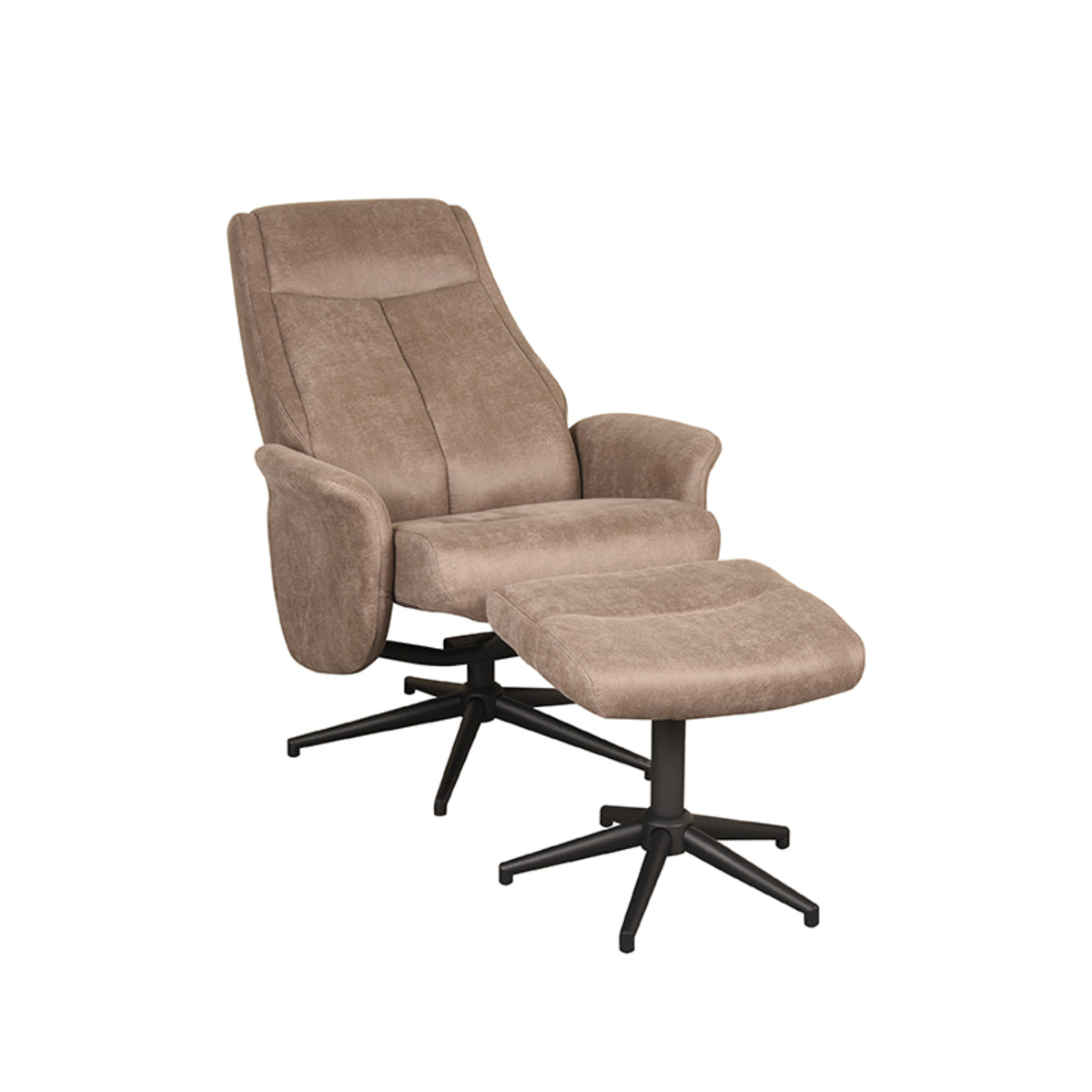 LABEL51 Fauteuil Bergen - Incl. Hocker